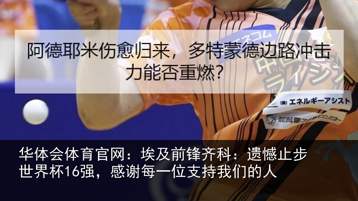 华体会体育官网:埃及前锋齐科:遗憾止步世界杯16强,感谢每一位支持我们的人